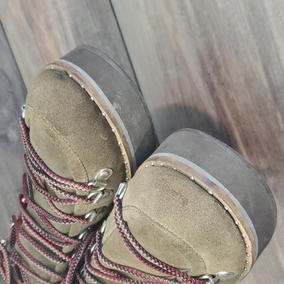 Free People Women Durango Moto Platform Combat Ankle shoes boot sz 41/11 - Picture 7 of 16